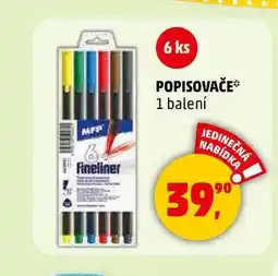 Penny Market POPISOVAČE, 1 balení nabídka