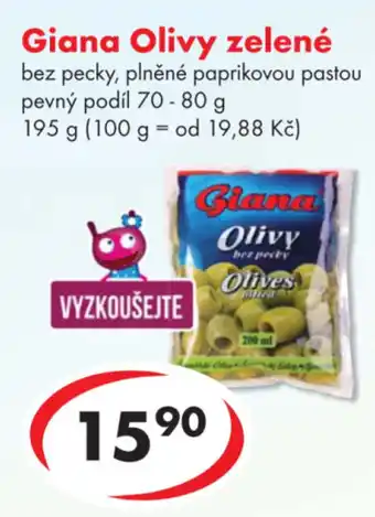 CBA Giana Olivy zelené nabídka