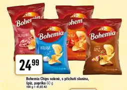 TEMPO Bohemia Chips solené, s příchutí slanina, špíz, paprika nabídka