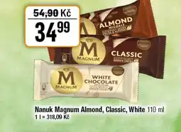 TEMPO MAGNUM Nanuk Almond, Classic, White nabídka