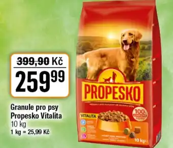 TEMPO Granule pro psy Propesko Vitalita nabídka