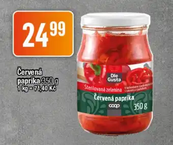 TEMPO Červená paprika nabídka