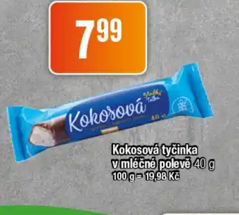 TEMPO Kokosová tyčinka V mléčné polevě nabídka