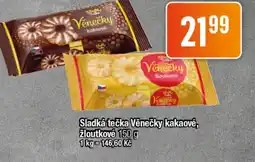 TEMPO Sladká tečka Věnečky kakaové, žloutkové nabídka