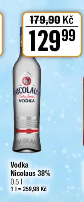 TEMPO Vodka Nicolaus 38% nabídka