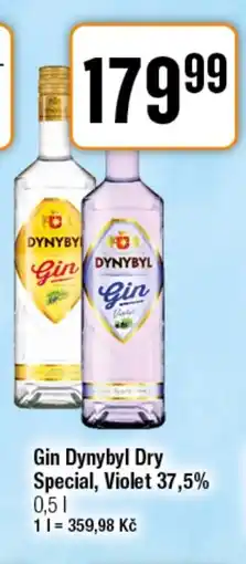 TEMPO Gin Dynybyl Dry Special, Violet 37,5% nabídka