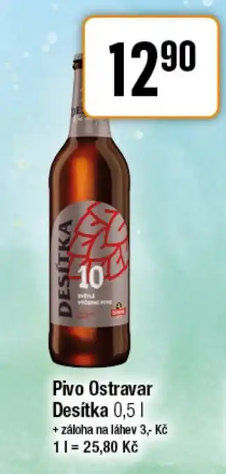 TEMPO Pivo Ostravar Desítka nabídka