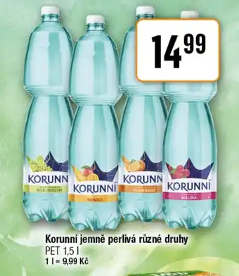 TEMPO KORUNNI jemně perlivá nabídka