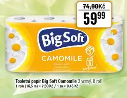 TEMPO Toaletní papír Big Soft Camomile nabídka