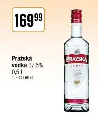 TEMPO Pražská vodka 37,5% nabídka