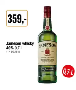 TEMPO Jameson whisky 40% nabídka