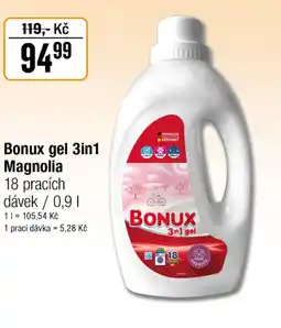 TEMPO Bonux gel 3in1 Magnolia nabídka