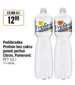 TEMPO Prolinie bez cukru jemně perlivá Citron, Pomeranč nabídka