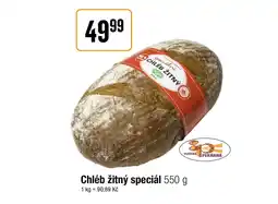 TEMPO Chléb žitný speciál nabídka