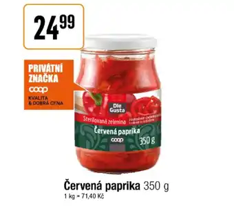 TEMPO Červená paprika nabídka