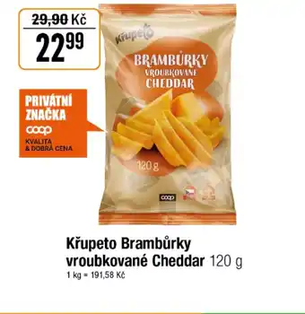 TEMPO Křupeto Brambůrky vroubkované Cheddar nabídka