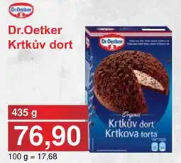 PLUS JIP Dr.Oetker Krtkův dort nabídka