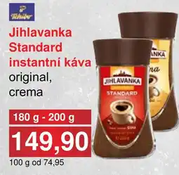 PLUS JIP Jihlavanka Standard instantní káva nabídka