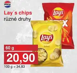 PLUS JIP Lay's chips nabídka