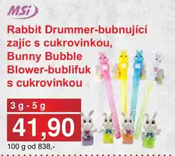 PLUS JIP Rabbit Drummer-bubnující zajíc s cukrovinkou, nabídka