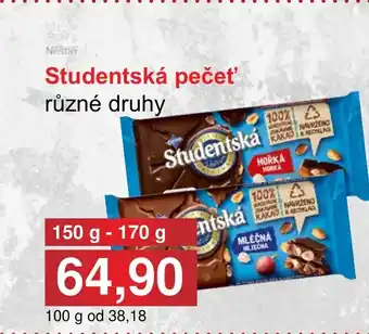 PLUS JIP Studentská pečeť' nabídka