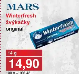 PLUS JIP Winterfresh žvýkačky original nabídka