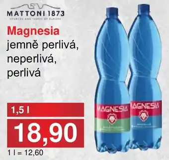 PLUS JIP Magnesia jemně perlivá, neperlivá, perlivá nabídka