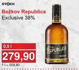 PLUS JIP Božkov Republica Exclusive 38% nabídka