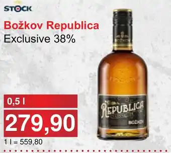 PLUS JIP Božkov Republica Exclusive 38% nabídka