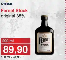 PLUS JIP Fernet Stock original 38% nabídka