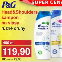 PLUS JIP Head&Shoulders šampon na vlasy nabídka