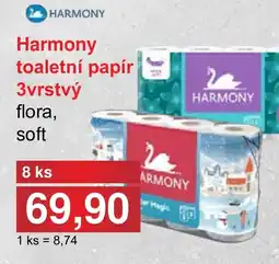 PLUS JIP Harmony toaletní papír 3vrstvý nabídka