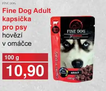 PLUS JIP Fine Dog Adult kapsička pro psy hovězí nabídka