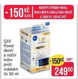 Teta Nivea Q10 Power denní a noční krém 2x50ml nabídka