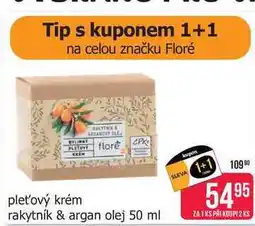 Teta Floré pleťový krém rakytník & argan olej 50 ml nabídka