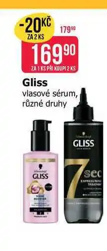 Teta Gliss vlasové sérum, různé druhy nabídka