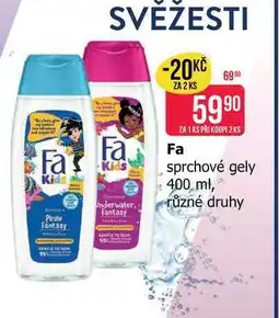 Teta Fa Kids Pirate Sprchový gel 400ml nabídka