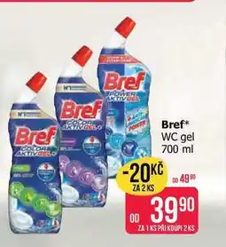 Teta Bref WC gel 700ml, vybrané druhy nabídka