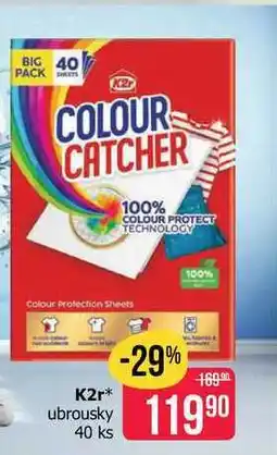 Teta K2r Colour Catcher Prací ubrousky 40 ks nabídka