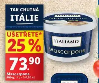 Lidl Mascarpone nabídka