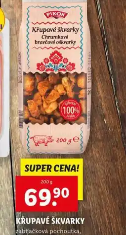 Lidl Křupavé škvarky nabídka