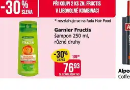 Teta Garnier fructis šampon nabídka