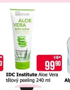 Teta Idc institute aloe vera tělový peeling nabídka