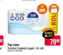 Teta Tip line toaletní papír nabídka