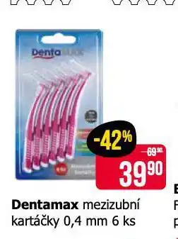 Teta Dentamax mezizubní kartáčky nabídka