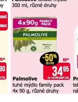 Teta Palmolive tuhé mýdlo nabídka