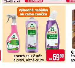 Teta Frosch eko čističe a praní nabídka