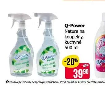 Teta Q power nature na koupelny, kuchyně nabídka