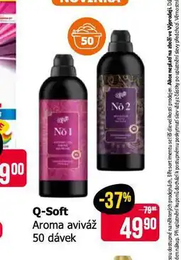 Teta Q soft aroma aviváž nabídka