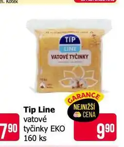 Teta Tip line vatové tyčinky eko nabídka